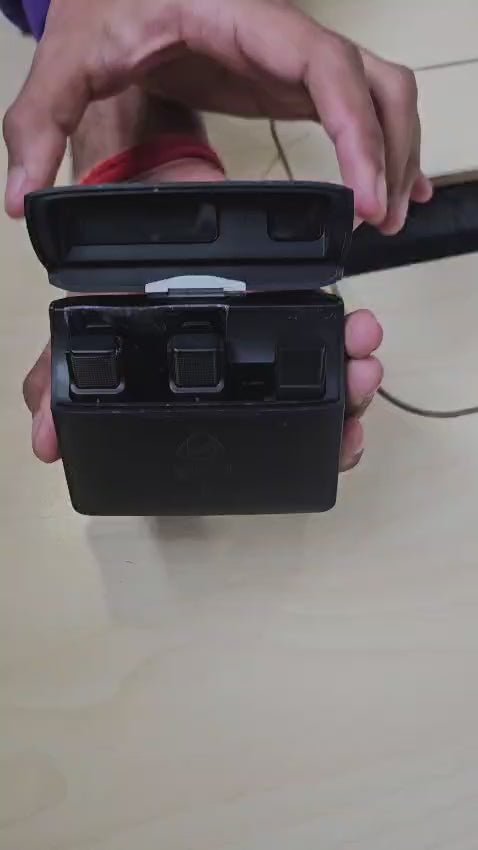 Wireless Lavalier Microphone 2.4G | Custom-Molded Long Battery Life Mic with HD Noise Reduction & Dual/Quad Output