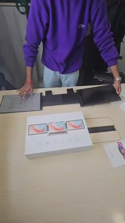 Portable Dual-Screen Laptop Monitor | Cross-Border External Extension Display for Trading, Coding & Multi-Tasking