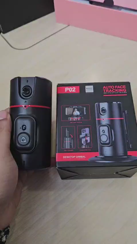 AI Face Tracking 360° Phone Gimbal