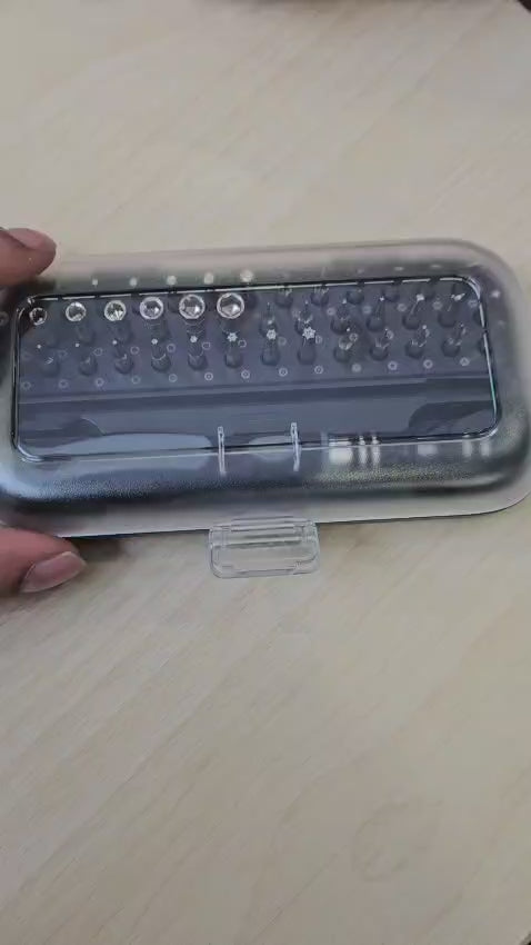 54-in-1 Precision Screwdriver Repair Tool Kit with Magnetic Bits & Ergonomic Handle