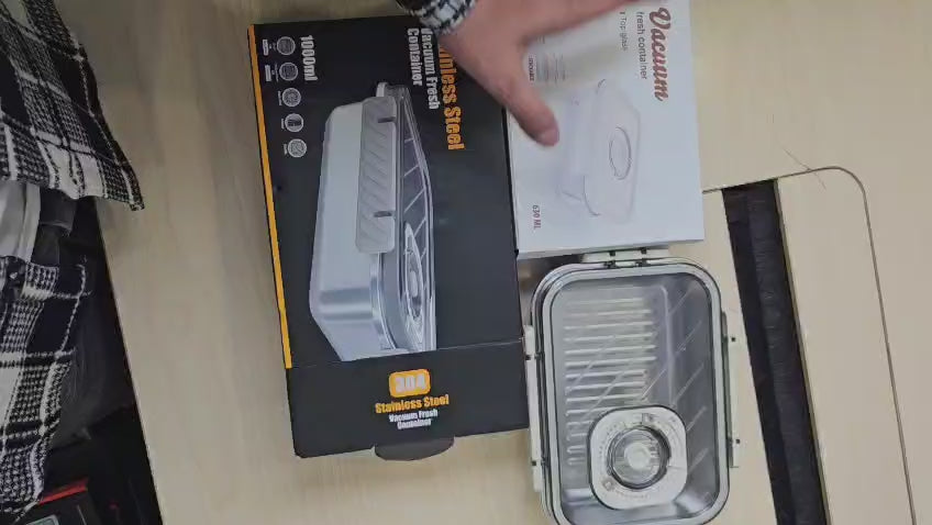 304 Stainless Steel Food Storage Container | Large-Capacity Airtight Kitchen Storage Box for Home & Commercial Use