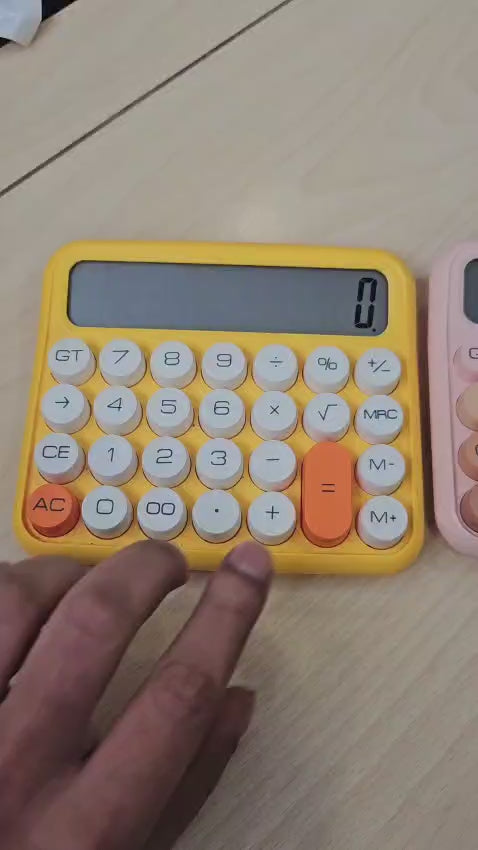 Calculator with Mechanical Keys