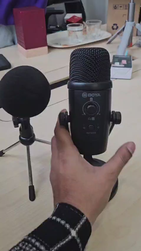 Studio-Quality Condenser Mic for Streaming