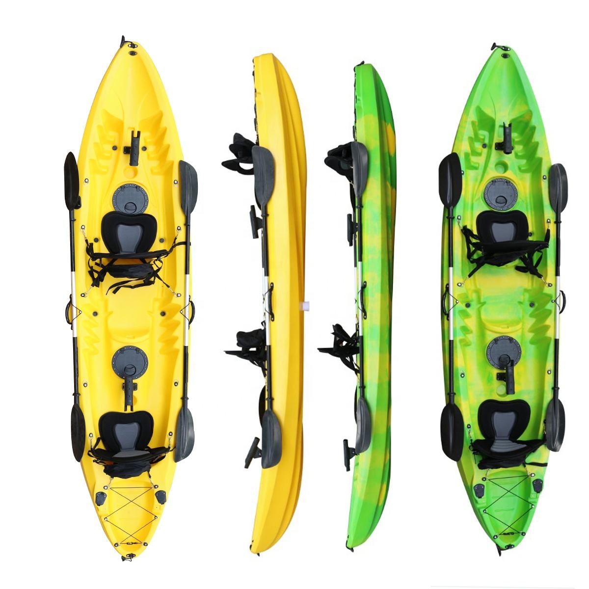 12ft 2-Seater Rowing Boat – HDPE Material with Oars for Lake & Fishing