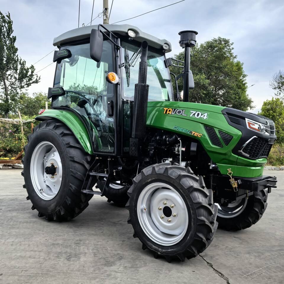 Heavy-Duty Tractor with Powerful Diesel Engine | 4-Wheel Drive Farm Tractor for Agriculture, Tillage & Transport Use