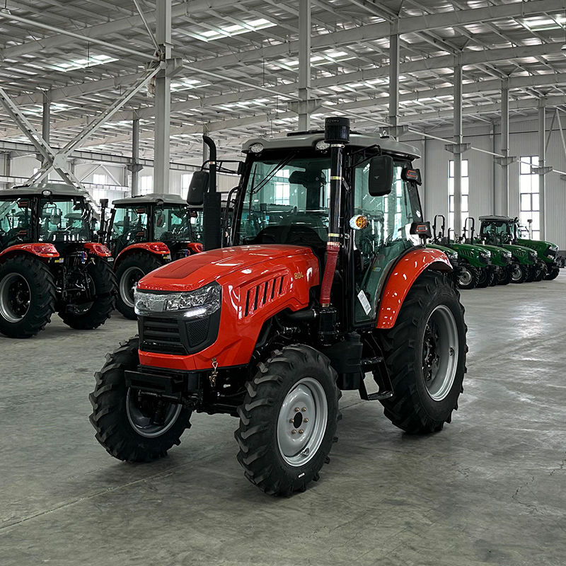 Heavy-Duty Tractor with Powerful Diesel Engine | 4-Wheel Drive Farm Tractor for Agriculture, Tillage & Transport Use