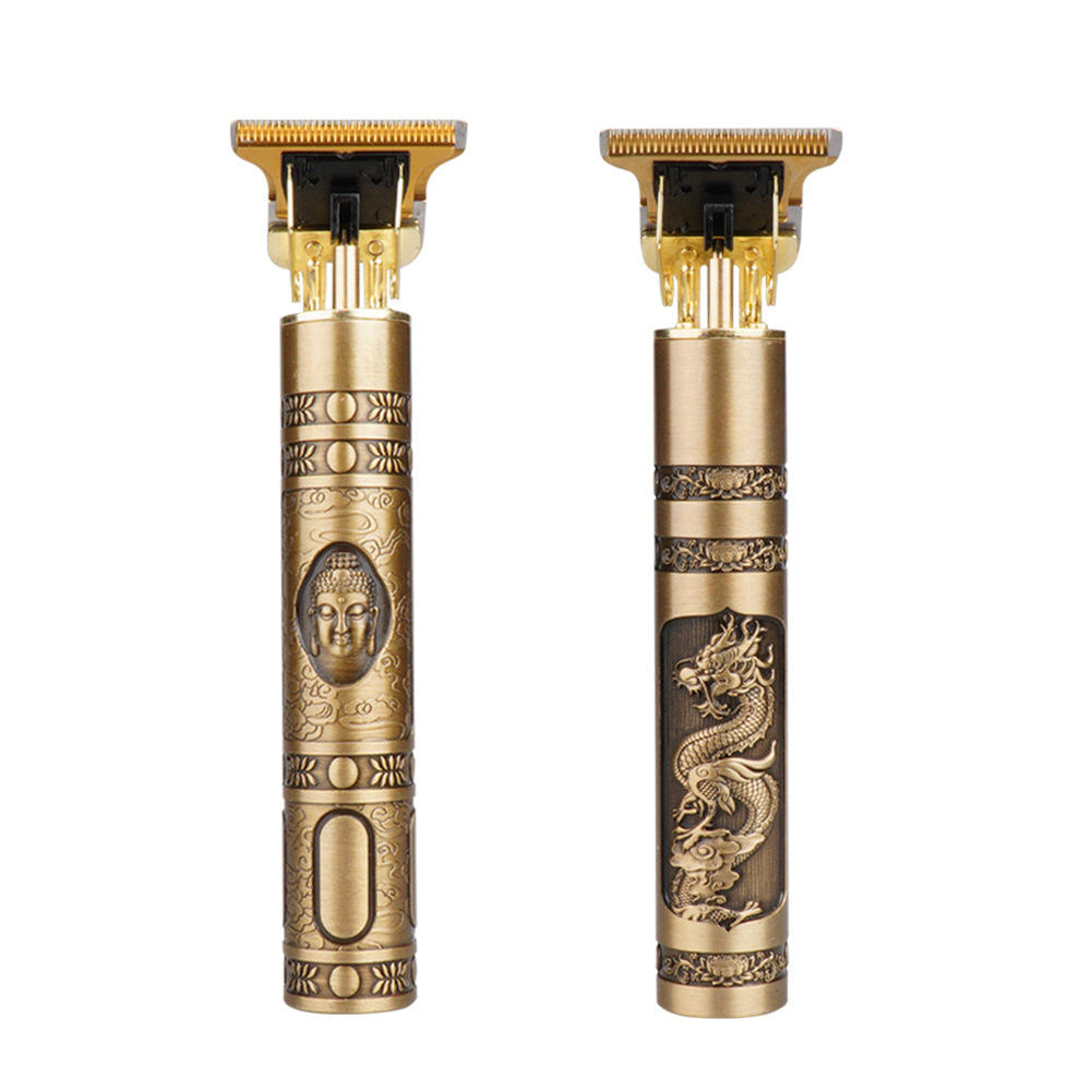 Rechargeable Beard & Hair Trimmer with Stainless Steel Blades | Cordless Grooming Kit for Men with Adjustable Settings